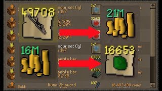 Flipping 10M to 1B  Episode 3 osrs f2p [upl. by Wilton]