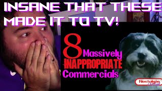 Reacting to 8 massively inappropriate vintage commercials  HOW DID THESE MAKE AIR [upl. by Notsrik]