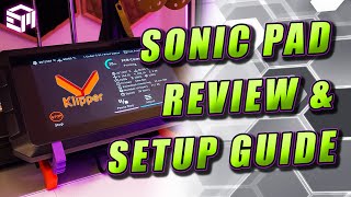 Creality Sonic Pad Setup Guide Review Slicer Settings and Printable Mount [upl. by Daron]