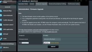 How to upgrade the Firmware on Asus AC and RT Routers [upl. by Lilhak352]