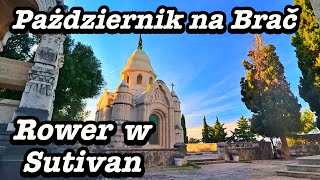 Chorwacja Październik na rowerze wyspa Brać [upl. by Atinor]