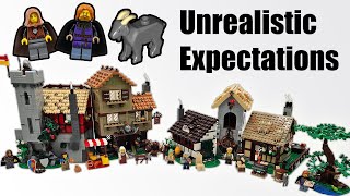 Why did this LEGO Set Disappoint Me Independent Review of the Medieval Town Square [upl. by Assiralk]