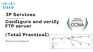 CCNA 64 Configure and verify FTP server [upl. by Asare]