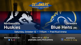 Delaware Women vs Northeastern • Delaware Hockey Network [upl. by Ander574]