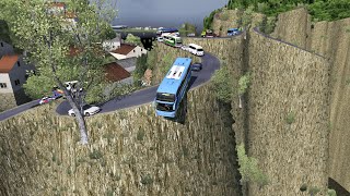 Most dangerous road in the world eps57  Euro Truck Simulator 2 HD2K [upl. by Aneehsram]