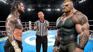 🔥WWE 2K24  Roman Reigns vs Rorik the Dread  Iron Man Match 2024  Oct 20 2024 [upl. by Yelsnit]