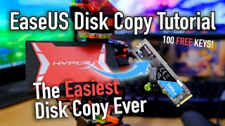 The Easiest Way To Clone a Drive EaseUS Disk Copy Tutorial  Copy Your Whole Drive With 3 Clicks [upl. by Anerroc]