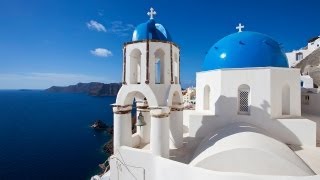 Nature Relaxation Video Greek Islands Santorini Extended Length Relaxation 1080p [upl. by Parks]