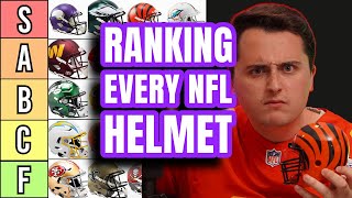 RANKING ALL 32 HELMETS IN THE NFL TIER LIST EDITION [upl. by Aener]