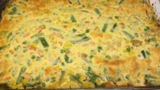 New Recipe  Weight Watcher Friendly  Chicken Pot Pie Casserole [upl. by Negam610]