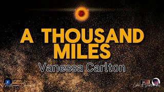 Vanessa Carlton  A thousand miles KARAOKE VERSION [upl. by Gilbertine921]