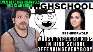 Worst Types Of Kids In High School Reaction [upl. by Neved]