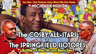 THE COSBY ALLSTARS vs THE SIMPSON ISOTOPES  Battle of the Sitcom Benches [upl. by Eugeniusz]