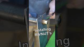 Installing 12” Rivet Nut campbellbuilt construction Jeep Automobile CarpenterJeepLife Work ￼ [upl. by Ahsinirt]