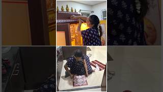 Yeppadi Irundha Pooja Room Ippadi Mathiten😍 asha minivlog [upl. by Eetnuahs11]