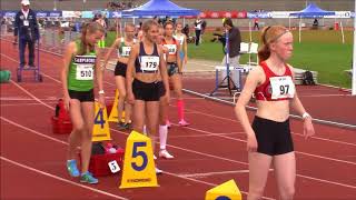 UM Friidrett 2017 800 meter Jenter 15 år [upl. by Sandro357]