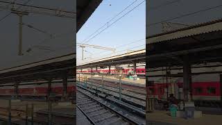 Amritsar railway station platform Punjab travel shorts railway train [upl. by Theona]