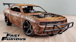 Restoration Fast amp Furious Lettys Dodge Challenger Muscle Car [upl. by Herr]