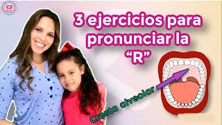 Ejercicios para pronunciar la “R”  Fonema “R”  Juguemos Any [upl. by Ahsinej]