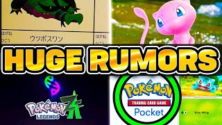 POKEMON NEWS amp LEAKS New Legends ZA Regional Form RUMORS amp Mew  Jirachi Gen 10 Game [upl. by Artiek]