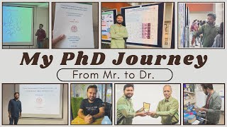 My PhD Journey  From Mr to Dr Noorul Huda [upl. by Annaira437]