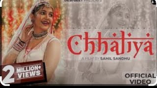 Chhaliya Official Video  Sapna Choudhary  Ruchika Jangid  Vivek Raghav  New Haryanvi Song 2024 [upl. by Nemrak]