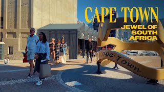 Cape Town Jewel of South Africa Walking Tour  4K [upl. by Eelatan]