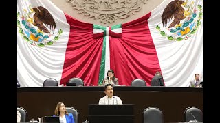 Intervención en tribuna del C Román de Jesús Cortés Vázquez hablante de lengua Totonaca [upl. by Atiuqel491]