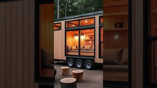 Ultimate MINIMALIST Tiny Home on WHEELS You HAVE to SEE relaxation [upl. by Nylarac315]