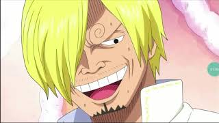 One Piece 831 Sanji and Pudding Entrance hhhhhh [upl. by Christina86]