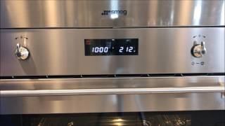 Smeg Steam Oven Instructions Tutorial SU45VCX1 SCU45VCS1 [upl. by Holub]