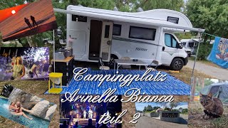 Womo Camping Corsica Teil 2 Campingplatz Arinella Bianca [upl. by Ehcadroj133]