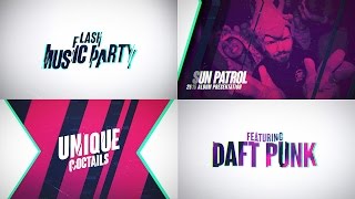 Flash Music Event After Effects Template [upl. by Alexis]