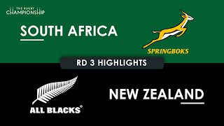 HIGHLIGHTS  SOUTH AFRICA v NEW ZEALAND  The Rugby Championship 2024 [upl. by Bushweller]