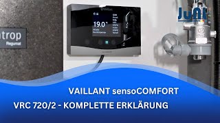 Erklärung Einweisung in die Regelung Steuerung Vaillant Wärmepumpe sensoCOMFORT VRC 7202 Teil 5 [upl. by Clyte]