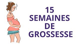 15 semaines de grossesse OU quinzième semaine de grossesse [upl. by Razaele]