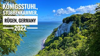 Königsstuhl Cliffs Rügen Germany 2022  4KUHD [upl. by Aicinat]