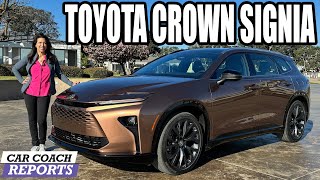 The 2025 Toyota Crown Signia 2Row Midsize Luxury Is a SUV OR Wagon [upl. by Braynard]