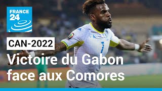 CAN2022  le Gabon victorieux face aux Comores 10 • FRANCE 24 [upl. by Glendon756]