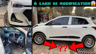 🔥🔥Hyundai i10 grand ऐसे नहीं देखी होगी😱 full modified🔥 लाउड म्यूजिक सिस्टम 😱 Interior 🔥🔥 [upl. by Barnum]