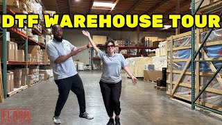 UNBOXING OUR DTF POWERHOUSE WAREHOUSE TOUR amp HUGE BLOWOUT SALE [upl. by Jelene559]