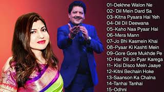 Best Of Alka Yagnik And Udit Narayan Songs  Evergreen 90s Songs [upl. by Arita920]