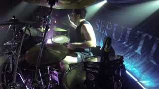 SEPULTURAManipulation Of Tragedylive at PolandKatowice 2014 Drum Cam [upl. by Bowler]