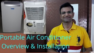 Portable Air Conditioner Installation amp overview [upl. by Purity]