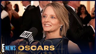 Jodie Foster “Doesn’t Care” About Aging in Hollywood Because She Stays Booked amp Busy  2024 Oscars [upl. by Midan911]