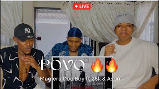 🤞🏾FAMILY REACTS🤞🏾to MAGLERA DOE BOY FT 25K amp ASON POVO🔥🔥 [upl. by Federica361]