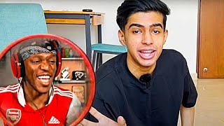 KSI Reacts To My Indian Accent ZaidZIZ [upl. by Gosney]