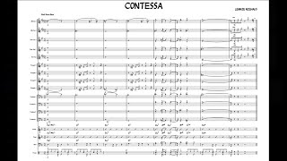 Contessa Lennie Niehaus  Big Band Score [upl. by Maisey]