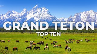 10 Best Things to Do in Grand Teton National Park [upl. by Ettelloc483]