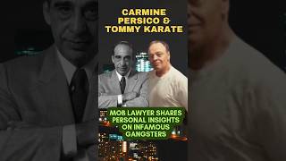 CARMINE PERSICO amp TOMMY “KARATE” PITERA  Mob Lawyer Reveals Personal Side of Infamous Mobsters [upl. by Mali]